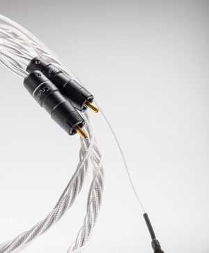 Crystal Cable Reference2 Diamond Phono with ground wire Phonokabel