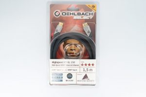 Oehlbach Highspeed XT-SL 150 HDMI mit Ethernet 1,5 Meter