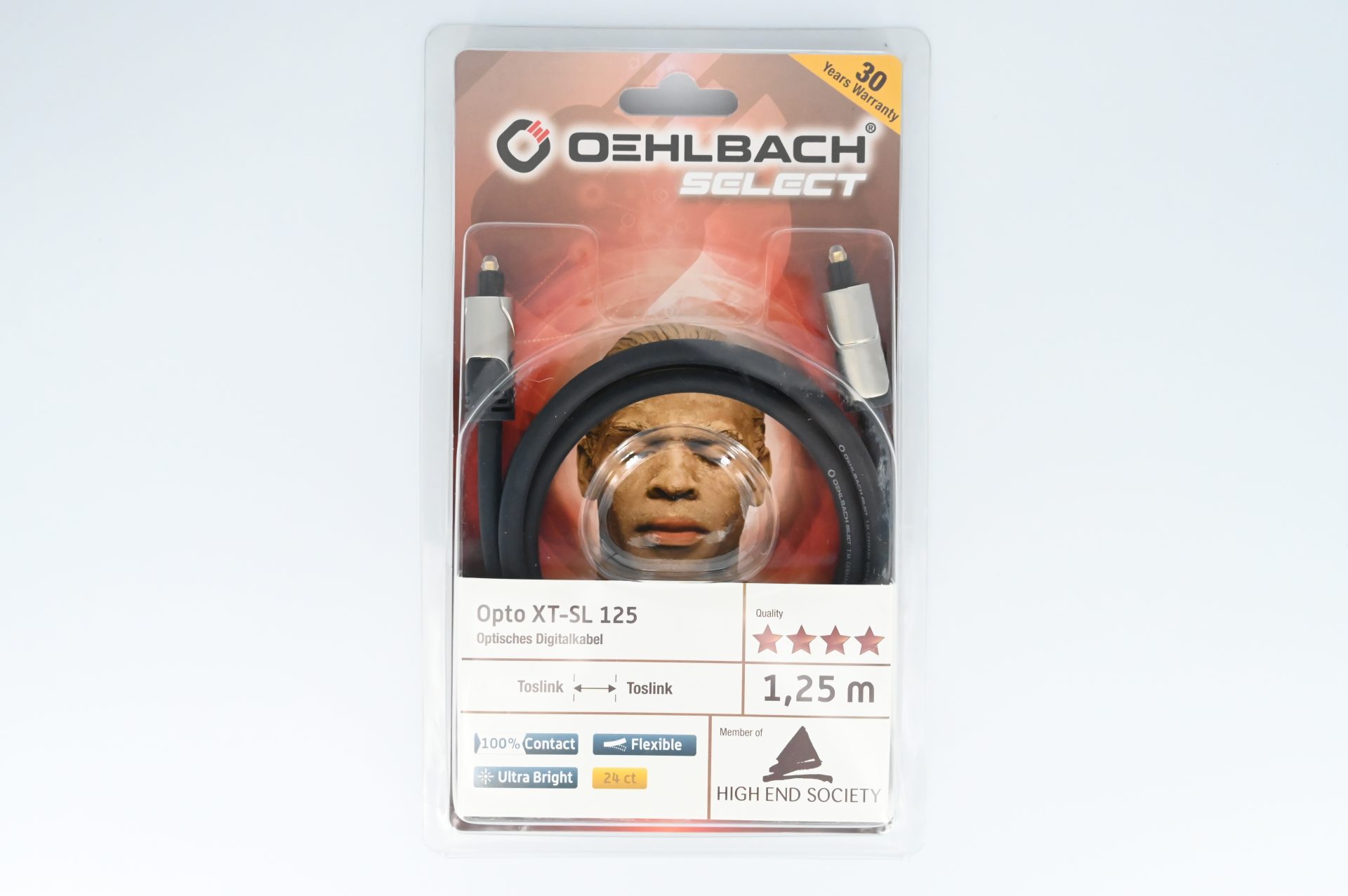 Oehlbach Opto XT-SL 125 optisches Digitalkabel 1,25 Meter