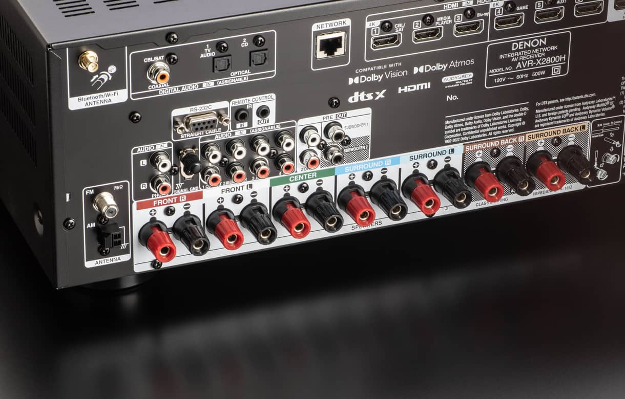 Denon AVR-X2800H DAB AV-Reciever – Bild 3