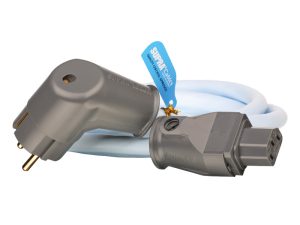 Supra Cables LoRad MK II Netzkabel mit SW-EU Stecker gewinkelt