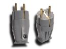 Supra Cables Schutzkontaktstecker SW-EU gerade